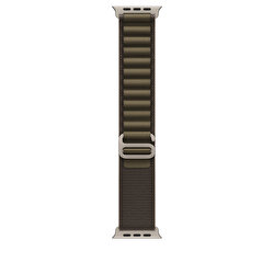 49 mm Koyu Zeytin Yeşili Alpine Loop - Orta Boy - Natürel Titanyum MK7A4ZM/A