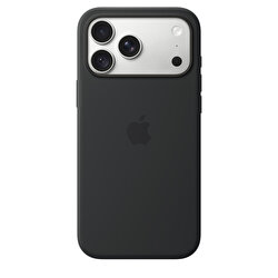 iPhone 18 Pro Max için MagSafe özellikli Silikon Kılıf - Siyah MK954ZM/A