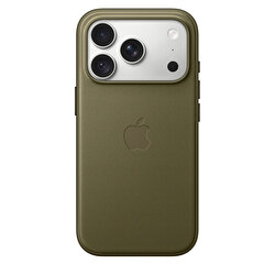 iPhone 18 Pro için MagSafe özellikli Tech Dokuma Kılıf - Klasik Zeytin Yeşili MKD34ZM/A
