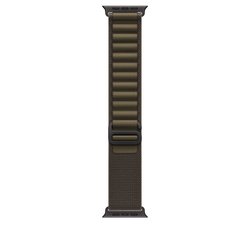 49 mm Koyu Zeytin Yeşili Alpine Loop - Büyük Boy - Siyah Titanyum MKDY4ZM/A