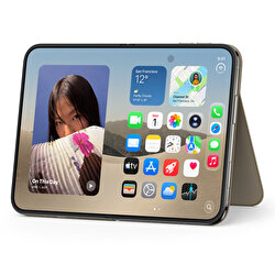 iPhone Duo için Stantlı Folio - Vizon Grisi MKR64ZM/A