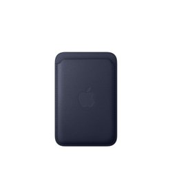 iPhone için MagSafe özellikli Mikro Dokuma Cüzdan - Lacivert MKV64ZM/A