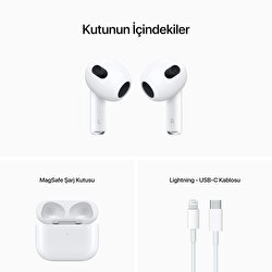 AirPods (3. nesil) ve MagSafe Şarj Kutusu  MME73TU/A