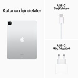 Apple 12.9 inç iPad Pro Wi-Fi 128GB - Gümüş  MNXQ3TU/A