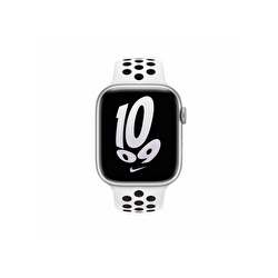 Apple Watch 45 mm Summit White/Black Nike Spor Kordon MPH13ZM/A