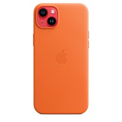 iPhone 14 Plus için MagSafe özellikli Deri Kılıf - Turuncu MPPF3ZM/A