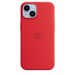 iPhone 14 için MagSafe özellikli Silikon Kılıf - (PRODUCT)RED MPRW3ZM/A