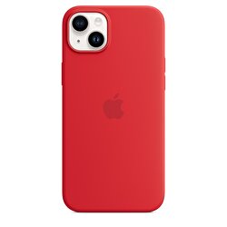 iPhone 14 Plus için MagSafe özellikli Silikon Kılıf - (PRODUCT)RED MPT63ZM/A