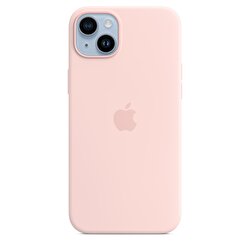 iPhone 14 Plus için MagSafe özellikli Silikon Kılıf - Puslu Pembe MPT73ZM/A