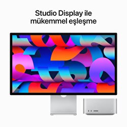 Mac Studio M2 Ultra çip 24 Çekirdekli CPU 60 çekirdekli GPU 1TB SSD MQH63TU/A