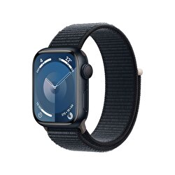 Apple Watch Series 9 GPS 41mm Gece Yarısı Alüminyum Kasa ve Gece Yarısı Spor Loop  MR8Y3TU/A