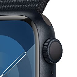 Apple Watch Series 9 GPS 41mm Gece Yarısı Alüminyum Kasa ve Gece Yarısı Spor Loop  MR8Y3TU/A