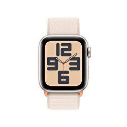 Apple Watch SE GPS + Cellular 40mm Yıldız Işığı Alüminyum Kasa ve Yıldız Işığı Spor Loop  MRG43TU/A
