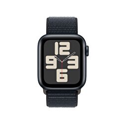 Apple Watch SE GPS + Cellular 40mm Gece Yarısı Alüminyum Kasa ve Gece Yarısı Spor Loop  MRGE3TU/A