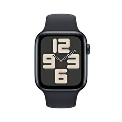 Outlet - Apple Watch SE GPS + Cellular 44mm Gece Yarısı Alüminyum Kasa ve Gece Yarısı Spor Kordon - S/M  MRH53TU/A