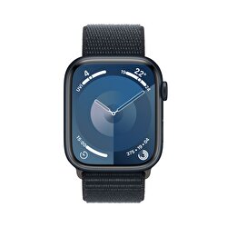 Apple Watch Series 9 GPS + Cellular 41mm Gece Yarısı Alüminyum Kasa ve Gece Yarısı Spor Loop  MRHU3TU/A
