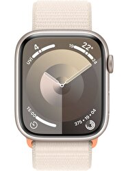 Apple Watch Series 9 GPS + Cellular 45mm Yıldız Işığı Alüminyum Kasa ve Yıldız Işığı Spor Loop - MRMA3TU/A MRMA3TU/A