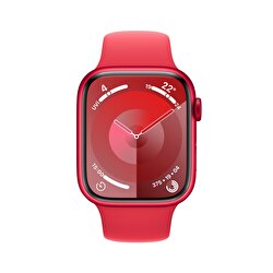 Apple Watch Series 9 GPS 45mm (PRODUCT)RED Alüminyum Kasa ve (PRODUCT)RED Spor Kordon - S/M  MRXJ3TU/A
