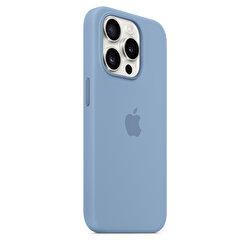 Apple iPhone 15 Pro için MagSafe özellikli Silikon Kılıf - Buz Mavisi MT1L3ZM/A
