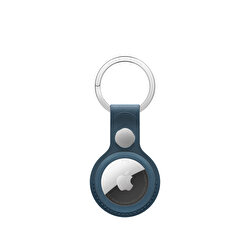 AirTag FineWoven Key Ring - Pacific Blue MT2K3ZM/A