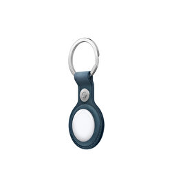 AirTag FineWoven Key Ring - Pacific Blue MT2K3ZM/A