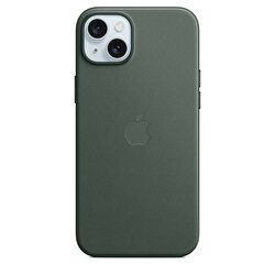 Apple iPhone 15 Plus için MagSafe özellikli Mikro Dokuma Kılıf - Kermes Meşesi MT4F3ZM/A