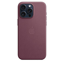 iPhone 15 Pro Max için MagSafe özellikli Mikro Dokuma Kılıf - Karadut MT4X3ZM/A