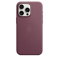 iPhone 15 Pro Max için MagSafe özellikli Mikro Dokuma Kılıf - Karadut MT4X3ZM/A