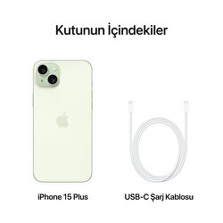 Apple iPhone 15 Plus 128GB Yeşil  MU173TU/A