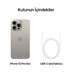 Apple iPhone 15 Pro Max 256GB Natürel Titanyum  MU793TU/A