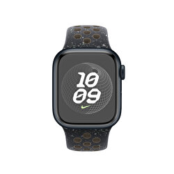 41 mm Gece Siyahı Nike Spor Kordon - S/M MUUN3ZM/A
