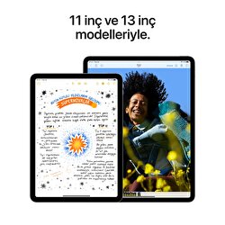 Teşhir - Apple 11 inç iPad Air M2 Wi-Fi 128GB Yıldız Işığı  MUWE3TU/A