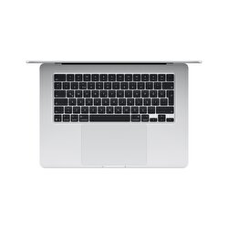 Apple MacBook Air 15' M4 Çip 10 Çekirdekli CPU 10 Çekirdekli GPU 16GB Bellek 512GB SSD Gümüş MW1H3TU/A