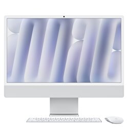 Apple iMac 24inc Retina 4.5K, M4 10-core CPU, 10-core GPU, 16GB Bellek, 512GB SSD, Gümüş MWUV3TU/A