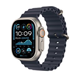 Apple Watch Ultra 2 GPS + Cellular 49mm Natürel Titanyum Kasa Lacivert Ocean Kordon MX4D3TU/A
