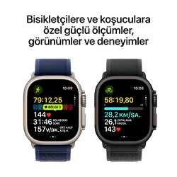 Apple Watch Ultra 2 GPS + Cellular 49mm Natürel Titanyum Kasa Lacivert Ocean Kordon MX4D3TU/A