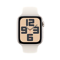 Apple Watch SE GPS 40mm Yıldız Işığı Alüminyum Kasa Yıldız Işığı Spor Kordon - S/M MXEF3TU/A