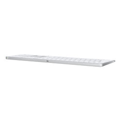 Apple çipli Mac modelleri için Touch ID özellikli ve Sayısal Tuş Takımlı Magic Keyboard (USB–C) - Türkçe Q Klavye - Beyaz Tuşlar MXK73TQ/A