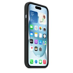 iPhone 15 için MagSafe özellikli Silikon Kılıf - Siyah MXPD3ZM/A