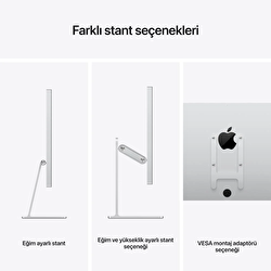 Studio Display - Nano-texture cam - Eğim ayarlı stant MYJK3TU/A
