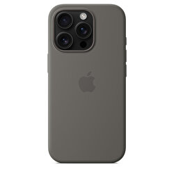 iPhone 16 Pro için MagSafe özellikli Silikon Kılıf - Taş Grisi MYYL3ZM/A