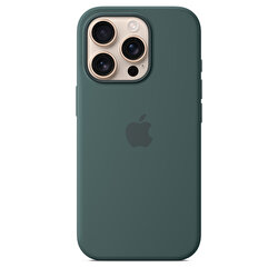 iPhone 16 Pro için MagSafe özellikli Silikon Kılıf - Göl Yeşili MYYR3ZM/A