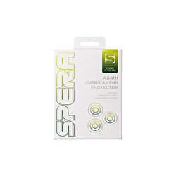 Spera iPhone 18 Pro / 18 Pro Max Asahi Şeffaf Kamera Lens Koruyucu SP-LP004