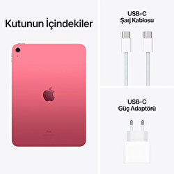 Apple 10.9 inç iPad Wi-Fi 64GB - Pembe - TEŞHİR TEŞHİR-MPQ33TU/A