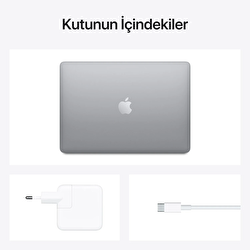 MacBook Air 13.3 inç M1 8C 16GB RAM 256GB SSD Uzay Grisi  Z1240009K