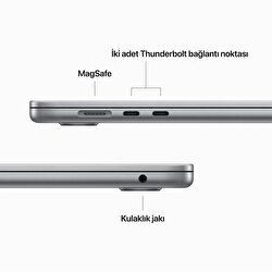 15 inç MacBook Air M2 - Uzay Grisi 8CPU 10GPU 512 SSD 16GB RAM Z18N000UY