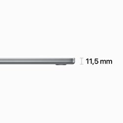 Apple MacBook Air 15' M2' Çip 8 Çekirdekli CPU 10 Çekirdekli GPU 8 GB Bellek 1 TB SSD Uzay Grisi Z18N000VS