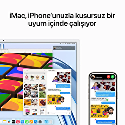 iMac 24" 8C CPU 8C GPU M3 24GB/1TB-Turkish Q- BLUE Z197000HZ