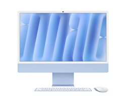 Apple 24 inç iMac 10CPU 10GPU M4 32GB 1TB-MAVİ Z1K5000ZQ