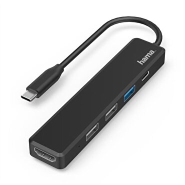 Hama USB-C Hub 5 Ports 3 x USB-A USB-C HDMI™